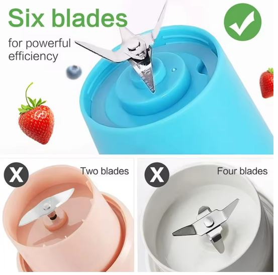 Draagbare Mini Elektrische Blender - Paars